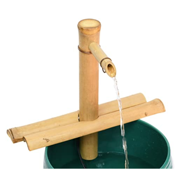 Bamboo Accents Zen Garden Fountain Kit for Serenity