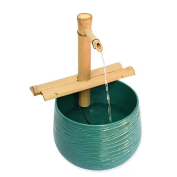 Bamboo Accents Zen Garden Fountain Kit for Serenity