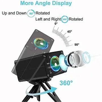 Kimfly Sunset Projection Lamp - Sunset Projector Lamp with 16 Light Modes & Remote Control，Flexible Adjustable Head Projector Light with USB Cable for Photo Video Vlog Party Bedroom Living Room Decor