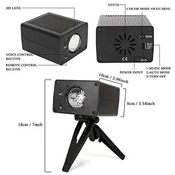 Kimfly Sunset Projection Lamp - Sunset Projector Lamp with 16 Light Modes & Remote Control，Flexible Adjustable Head Projector Light with USB Cable for Photo Video Vlog Party Bedroom Living Room Decor