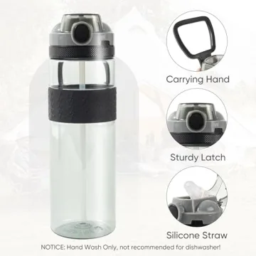 28oz Leak-Proof Water Bottle for School and Travel