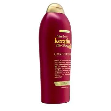 Frizz-Free Keratin Conditioner for Smooth, Shiny Hair