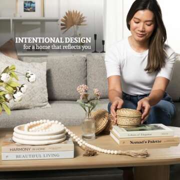 Decorative Faux Books for Elegant Home Decor Set