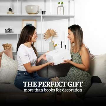 Decorative Faux Books for Elegant Home Decor Set