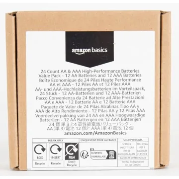 Amazon Basics 24 Count AA & AAA Batteries Value Pack