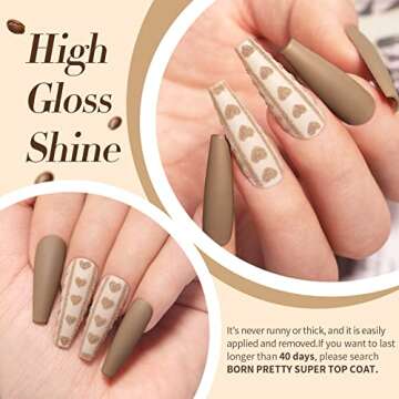 Born Pretty Brown Gel Nail Polish Skin Tone Nude Gel Polish Roasted Chestnuts Chocolate Gel Polish Collection Neutral Beige Khaki Gel Nail Polish Set Fall Winter Gel Nail Polish