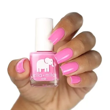 ella+mila Pinkterest Quick-Dry Nail Polish - Vegan & Chip-Resistant