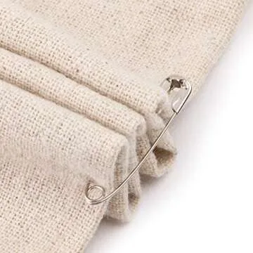 Mr. Pen- Safety Pins, 200 Pack, 1.1 Inch, Safety Pins for Clothes, Large Safety Pins, Safety Pins Heavy Duty, Pins for Clothes, Large Safety Pins for Clothes, Stainless Steel Safety Pins