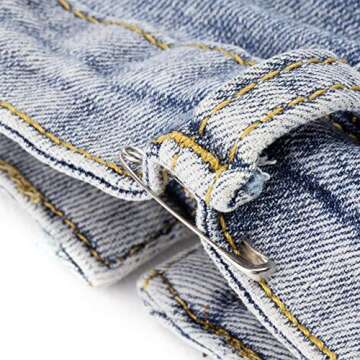 Mr. Pen- Safety Pins, 200 Pack, 1.1 Inch, Safety Pins for Clothes, Large Safety Pins, Safety Pins Heavy Duty, Pins for Clothes, Large Safety Pins for Clothes, Stainless Steel Safety Pins