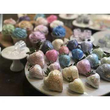 Bakell Christmas Red Tinker Dust®, 5 Gram | KOSHER Certified | 100% Edible Glitter | Cakes, Cupcakes, Cake Pops, Drinks, Glitter & Dusts (Christmas Red)