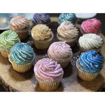 Bakell Christmas Red Tinker Dust®, 5 Gram | KOSHER Certified | 100% Edible Glitter | Cakes, Cupcakes, Cake Pops, Drinks, Glitter & Dusts (Christmas Red)