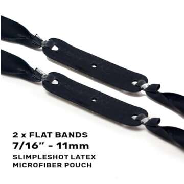 SimpleShot Scout LT Customizable Slingshot with Target, 100ct Clay Ammo, and 2 Bands for Professional and Powerful Target Sling Shot Shooting (Green)