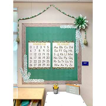 Teacher Created Resources Eucalyptus Die-Cut Border Trim