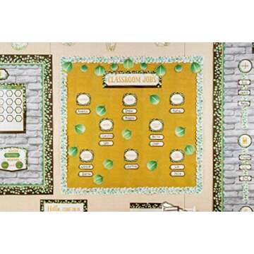 Teacher Created Resources Eucalyptus Die-Cut Border Trim