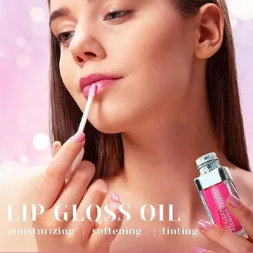 Hydrating Lip Glow Oil for Luscious Glossy Lips