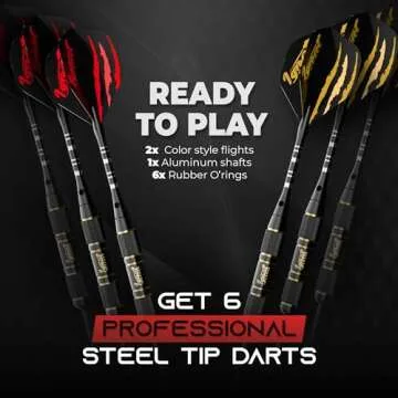 IgnatGames Dart Board Professional- Competition Size Kenyan Sisal Dart Board for Adults - Staple-Free Ultra-Thin Wire Spider Dartboard + Accessories & SnapFit Dartboard Mounting Bracket