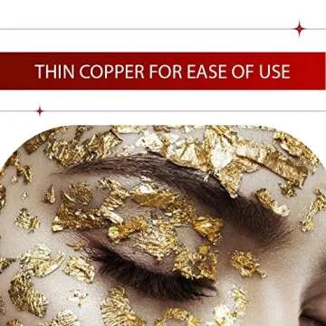 Rahat Crafts 10g Gold Flakes for Resin & Gilding