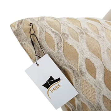 Luxurious 22x22 Beige Gold Velvet Pillow Covers for Home