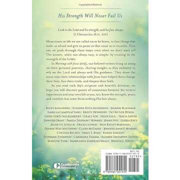 Mornings with Jesus 2025 Large Print: Daily Encouragement for Your Soul