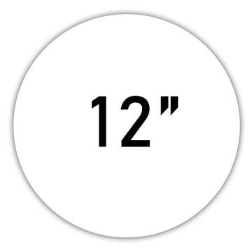 NARA Alcohol Ink Paper | Premium 12" Circle | 100% Stain-Free