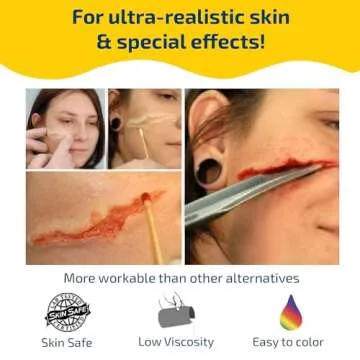 Smooth-On Dragon Skin™ FX-Pro™ Platinum Rubber Silicone Molds for Special Effects & Prosthetics - Pint Unit