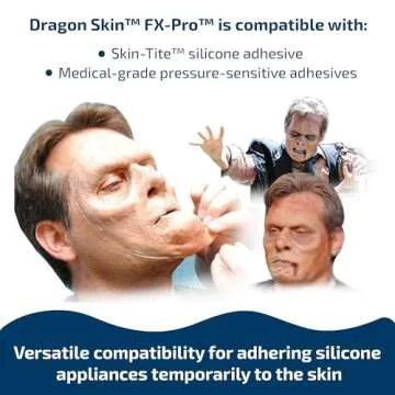 Smooth-On Dragon Skin™ FX-Pro™ Platinum Rubber Silicone Molds for Special Effects & Prosthetics - Pint Unit