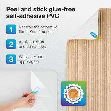 EdenProducts Non Slip Carpet Stair Treads for Safety and Style