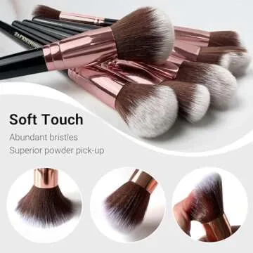 makeup brushes 23Pcs Eye And Face Professional Makeup Brush Set, eye makeup brush set,brochas para maquillaje, makeup brush cleaner, Makeup Brush Bag With Two Mixed Sponges,makeup brush and sponge set