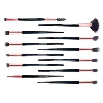 makeup brushes 23Pcs Eye And Face Professional Makeup Brush Set, eye makeup brush set,brochas para maquillaje, makeup brush cleaner, Makeup Brush Bag With Two Mixed Sponges,makeup brush and sponge set