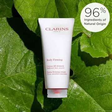 Clarins Extra-Firming Body Cream | Anti-Aging Body Lotion | Visibly Firms, Tightens and Smoothes | 96% Natural Ingredients, Including Organic Shea Butter and Organic Aloe Vera Extract | 6.6 Ounces