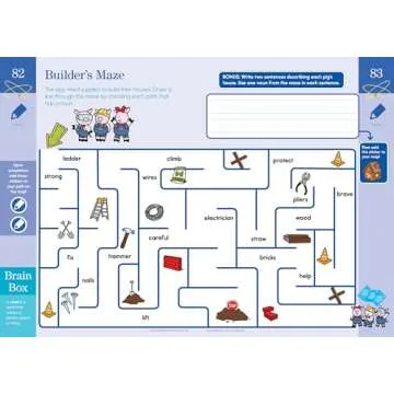 Fun Summer Brain Quest Workbook for Grades 1-2