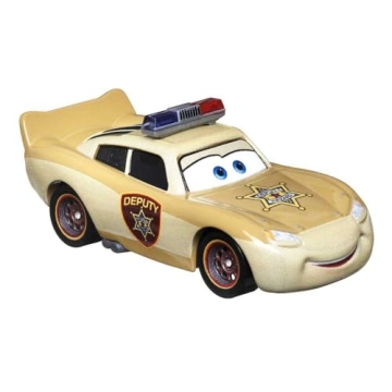 Disney Pixar Cars On The Road Lightning McQueen Deputy Hazzard Die-Cast Car