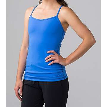 Lululemon Power Y Tank (10, Pipe Dream Blue)