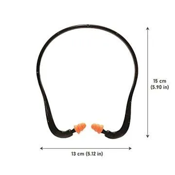 Banded Ear Plugs with Replacement Pods for Noise Control