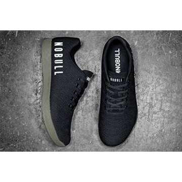 NOBULL Men's Black Ivy Trainer for Ultimate Support