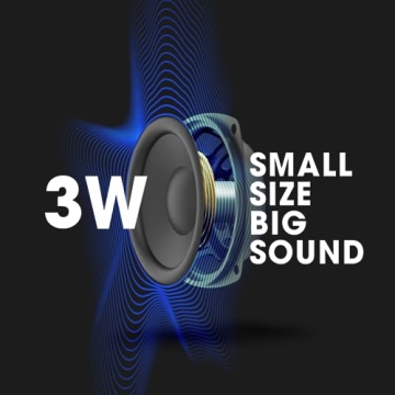 SOAR NCAA Shockbox LED Wireless Bluetooth Speaker, TCU Horned Frogs