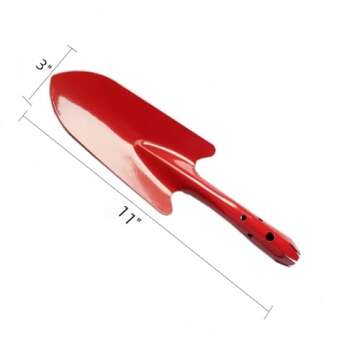 Mini Colorful Metal Hand Shovel Set - Perfect Gardening Tools for Kids (Pack of 5)