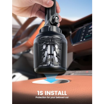 Lamicall Cup Holder Phone Holders for Your Car - [Thick Cases Friendly] Universal Adjustable Car Cell Phone Holder Mount for Truck Golf Cart iPhone Samsung Google and All 4-7" inches Smartphones