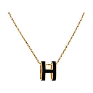 Yuangu Classic Letter Design 18K Gold Plated Women's Necklace - Adjustable, Elegant, Gift-Ready