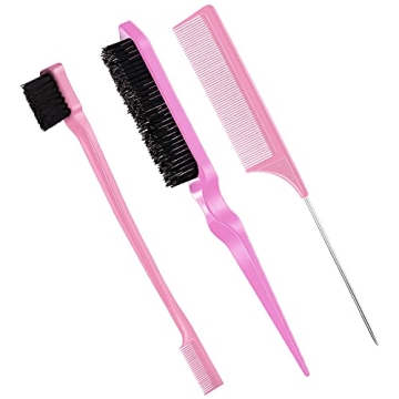 Stylish 3 Pcs Hair Brush Set for All Hair Types