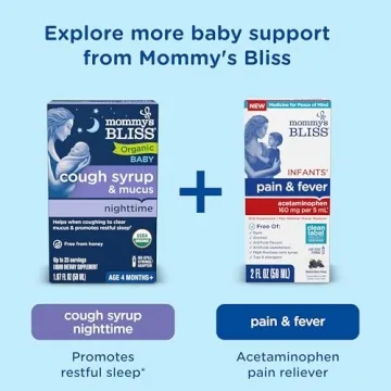 Mommy's Bliss Organic Baby Cough Syrup for 4 Months+