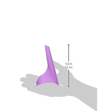 North American Wellness P-EZ Portable Female Travel Urinal Female Spill Proof Funnel Device