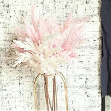 SPDD Beautiful Astilbe Artificial Flowers Party Decoration Faux Flower Wedding Bouquet Fake Flowers for Garden Bedroom Landscaping(Pink)