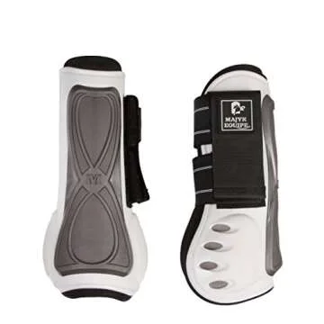 Majyk Infinity Open Front Tendon Jump Boots White