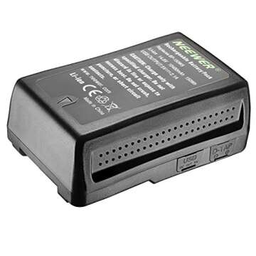 Neewer 10400mAh V Mount Battery for Professional Camcorders