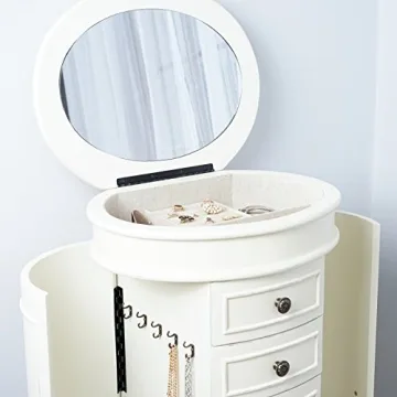 Unique Hives and Honey Blair Antique Jewelry Armoire