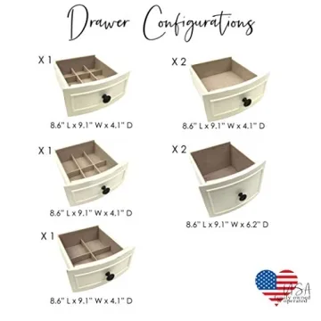 Unique Hives and Honey Blair Antique Jewelry Armoire