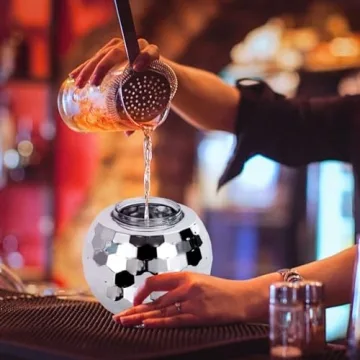 12 Disco Ball Cups for Party Fun - Reusable Drinkware