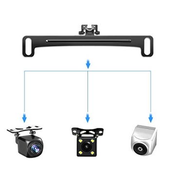 Universal Spare Tire Backup Camera Mount for Safety