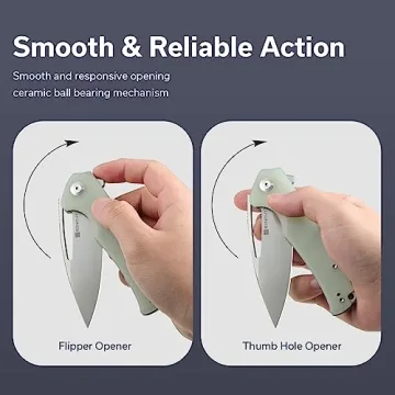 SENCUT Mims Pocket Knife - Durable EDC Folding Knife